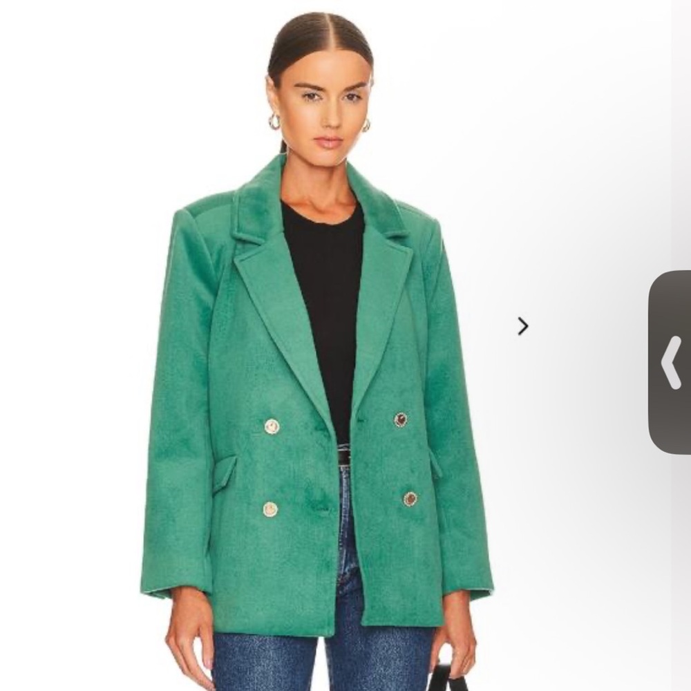 💥💥Clearance!!!💥💥 Lovers + friends Melrose Jacket in Aqua Blue gorgeous green